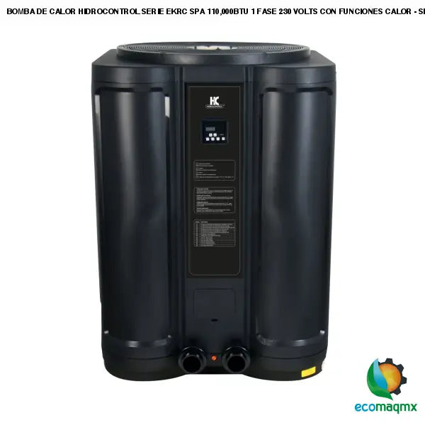 BOMBA DE CALOR HIDROCONTROL SERIE EKRC SPA 110,000BTU 1 FASE