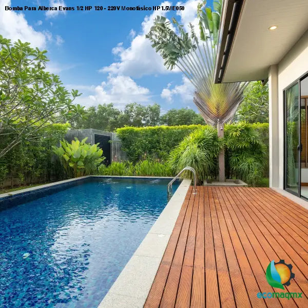 Bomba Para Alberca Evans 1/2 HP 120 - 220V Monofásico