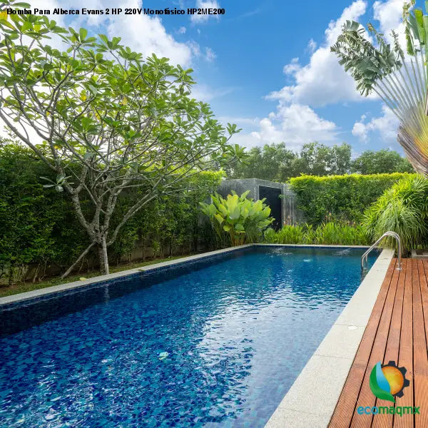 Bomba Para Alberca Evans 2 HP 220V Monofásico HP2ME200