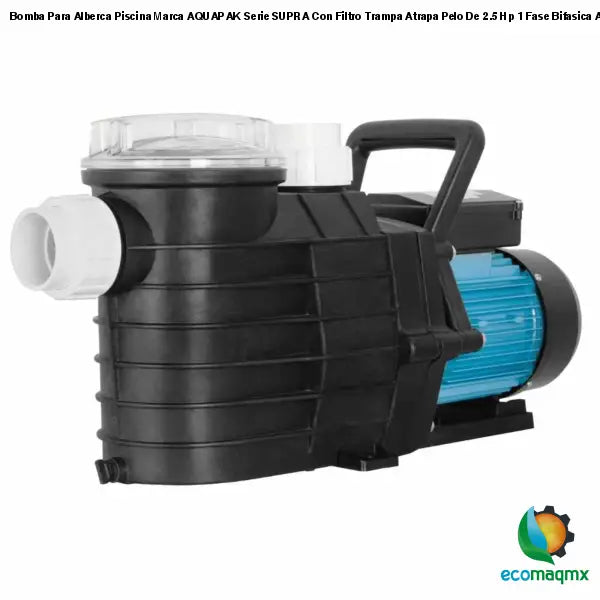 Bomba Para Alberca Piscina Marca AQUAPAK Serie SUPRA Con