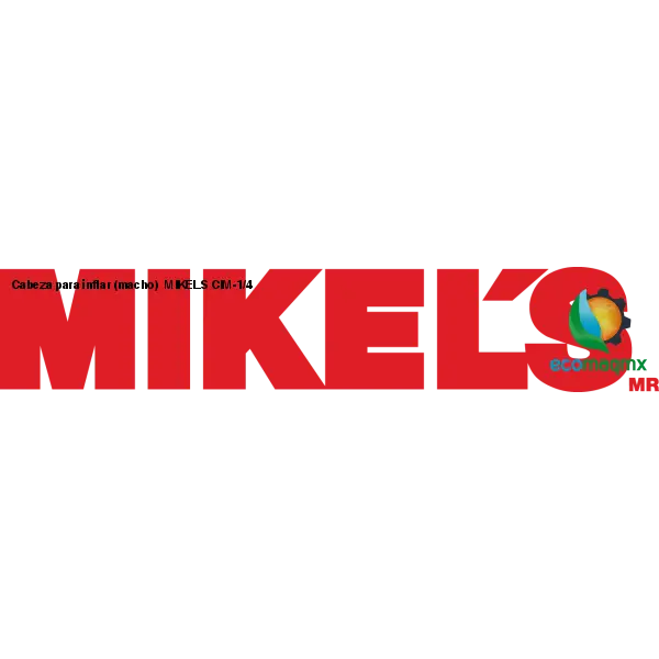 Cabeza para inflar (macho) MIKELS CIM-1/4