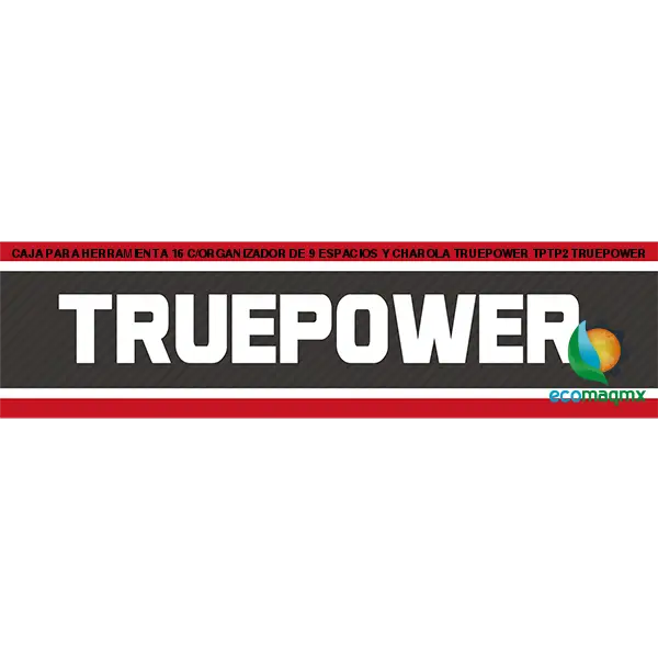 CAJA PARA HERRAMIENTA 16 C/ORGANIZADOR DE 9 ESPACIOS Y