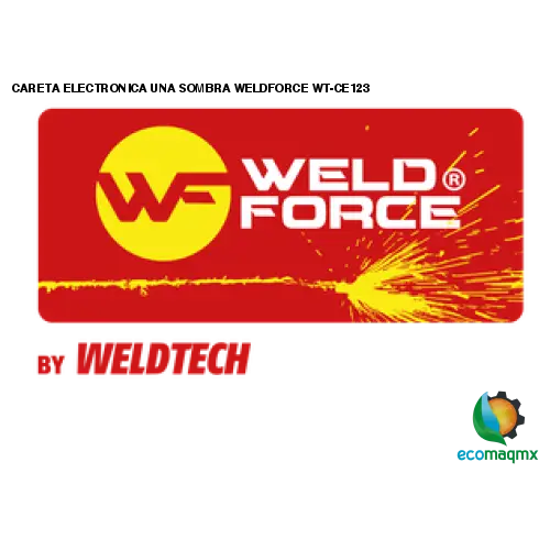 CARETA ELECTRONICA UNA SOMBRA WELDFORCE WT-CE123