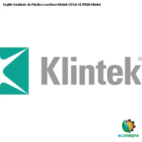 Cepillo Sanitario de Plástico con Base Klintek CESA-14 57029