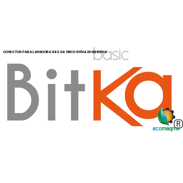 CONECTOR PARA LAVADORA 3/4 X 3/4 150CM BITKA 20163 BITKA