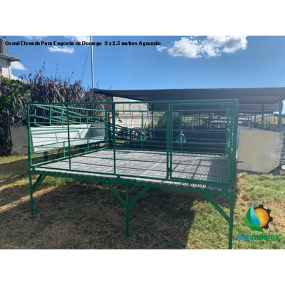 Corral Elevado Para Engorda de Borrego 3 x 2.5 metros