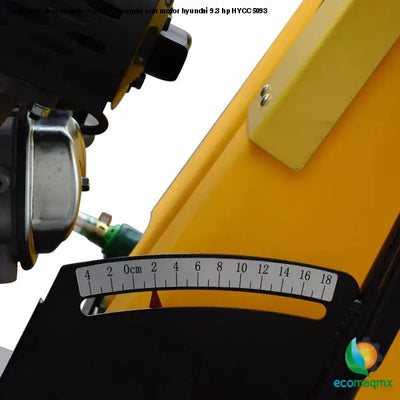 Cortadora de piso para concreto hyundai con motor hyundai