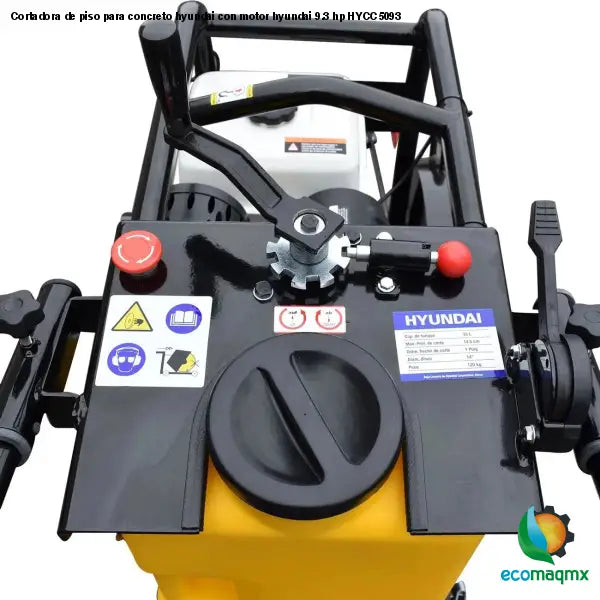 Cortadora de piso para concreto hyundai con motor hyundai