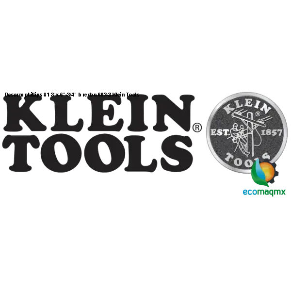 Desarm phillips #1 3"x 6"-3/4" b redon 603-3 Klein Tools