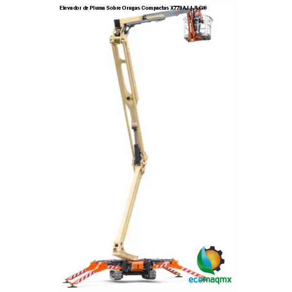 Elevador de Pluma Sobre Orugas Compactas X770AJ | JLG®