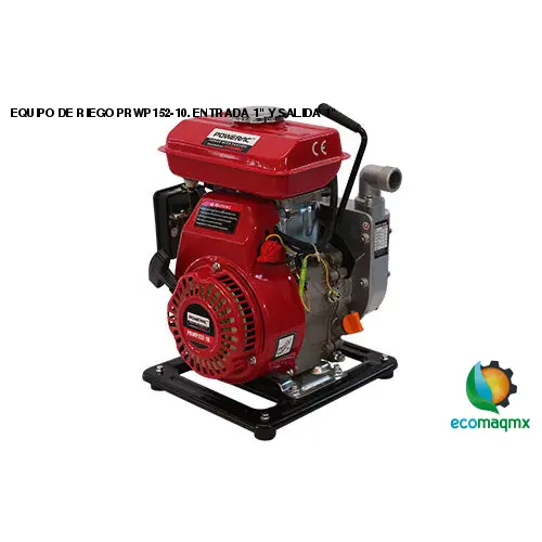 EQUIPO DE RIEGO PRWP152-10. ENTRADA 1 Y SALIDA 1
