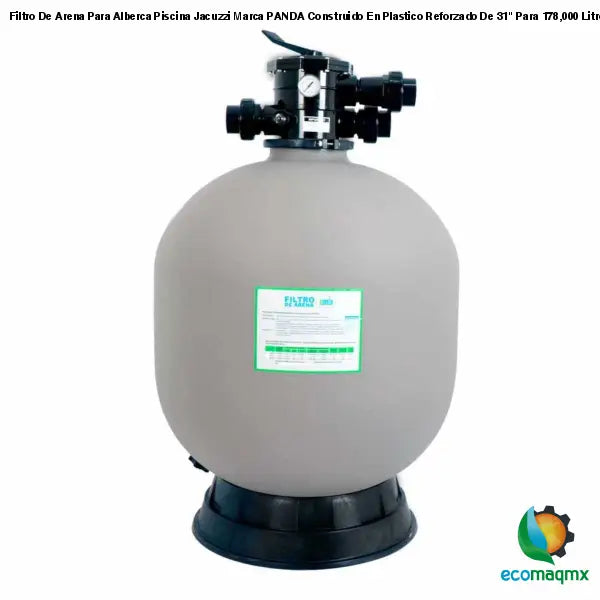 Filtro De Arena Para Alberca Piscina Jacuzzi Marca PANDA