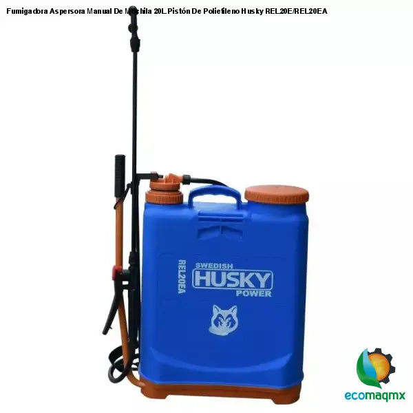 Fumigadora Aspersora Manual De Mochila 20L Pistón De