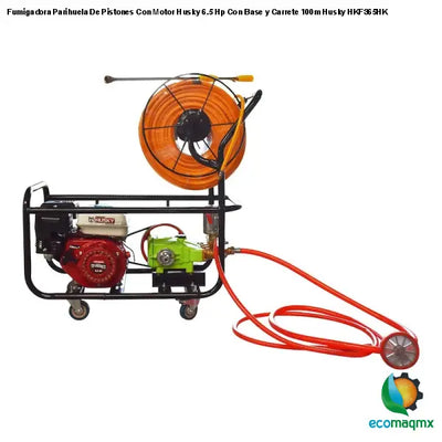 Fumigadora Parihuela De Pistones Con Motor Husky 6.5 Hp Con