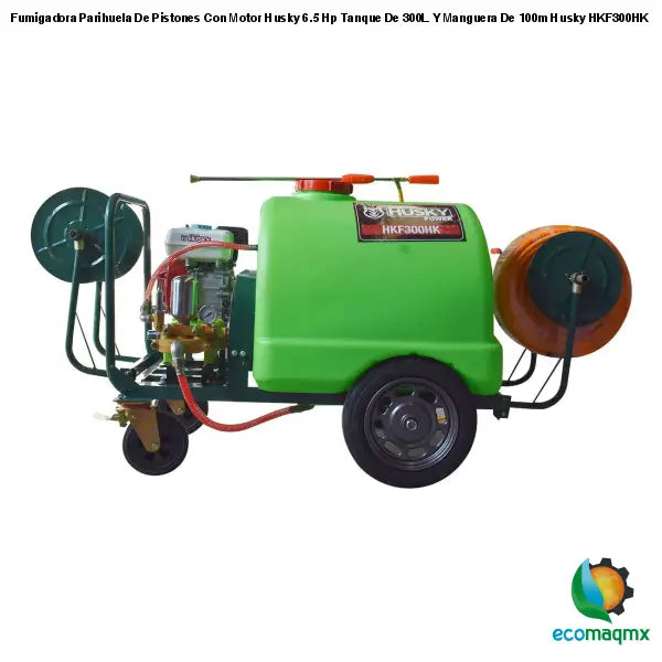 Fumigadora Parihuela De Pistones Con Motor Husky 6.5 Hp