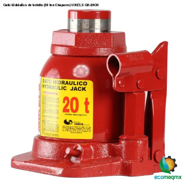 Gato hidráulico de botella (20 ton Chaparro) MIKELS GH-20CH