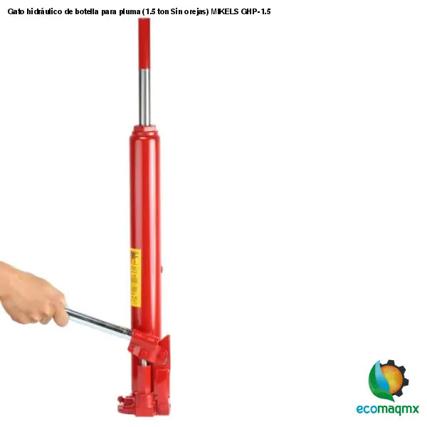 Gato hidráulico de botella para pluma (1.5 ton Sin orejas)