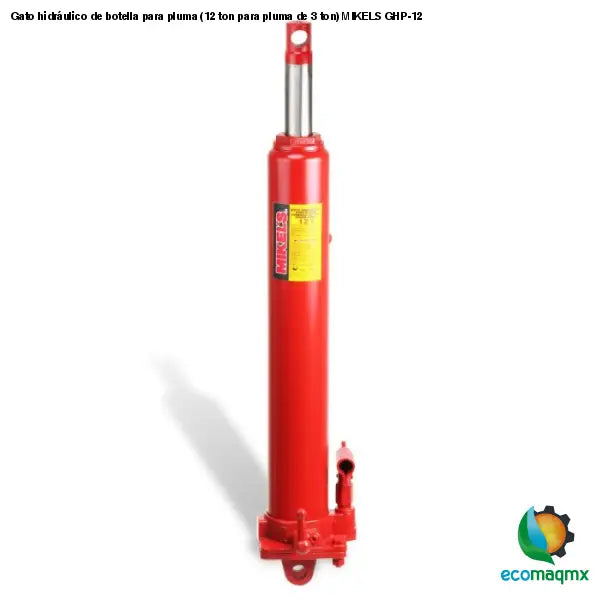 Gato hidráulico de botella para pluma (12 ton para pluma de