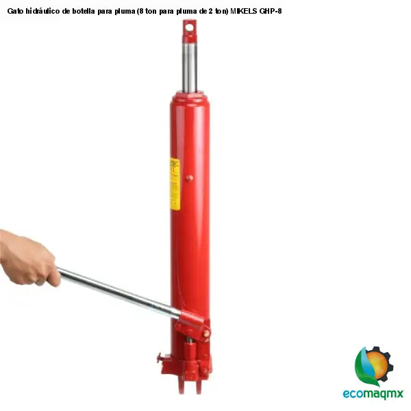 Gato hidráulico de botella para pluma (8 ton para pluma de 2