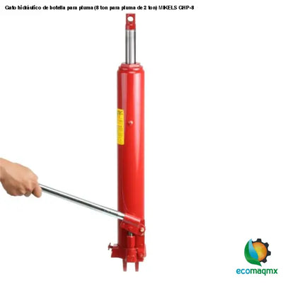 Gato hidráulico de botella para pluma (8 ton para pluma de 2