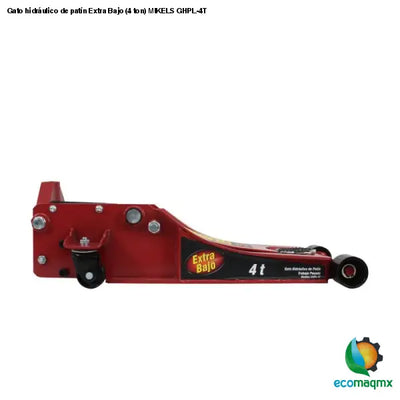 Gato hidráulico de patín Extra Bajo (4 ton) MIKELS GHPL-4T
