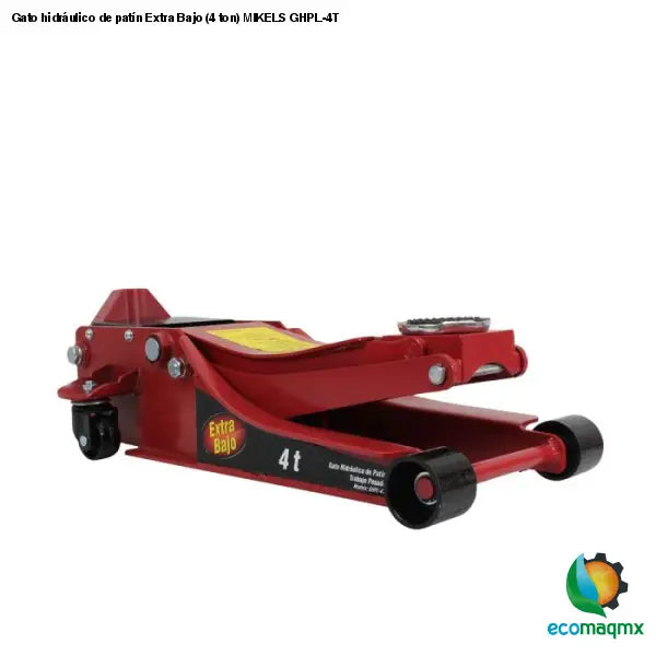 Gato hidráulico de patín Extra Bajo (4 ton) MIKELS GHPL-4T