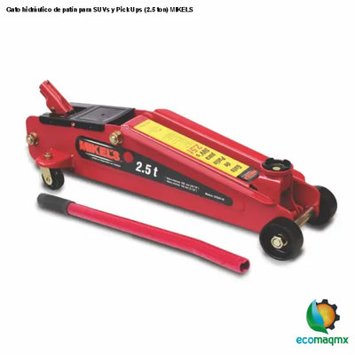 Gato hidráulico de patín para SUVs y Pick Ups (2.5 ton)