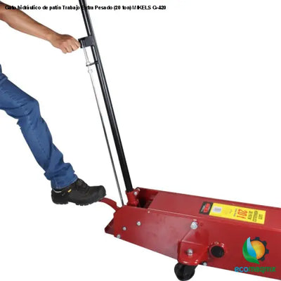 Gato hidráulico de patín Trabajo Extra Pesado (20 ton)