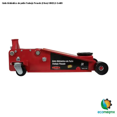 Gato hidráulico de patín Trabajo Pesado (3 ton) MIKELS G-489