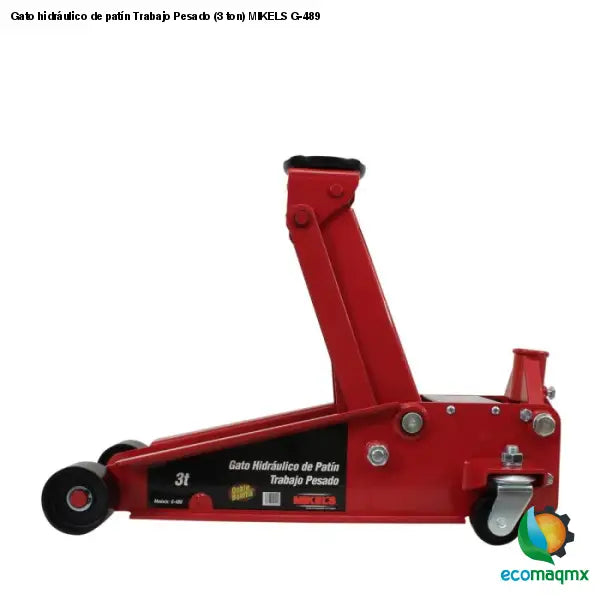 Gato hidráulico de patín Trabajo Pesado (3 ton) MIKELS G-489