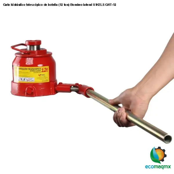 Gato hidráulico telescópico de botella (12 ton) Bombeo