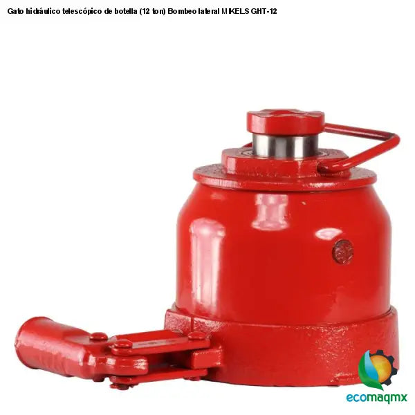 Gato hidráulico telescópico de botella (12 ton) Bombeo