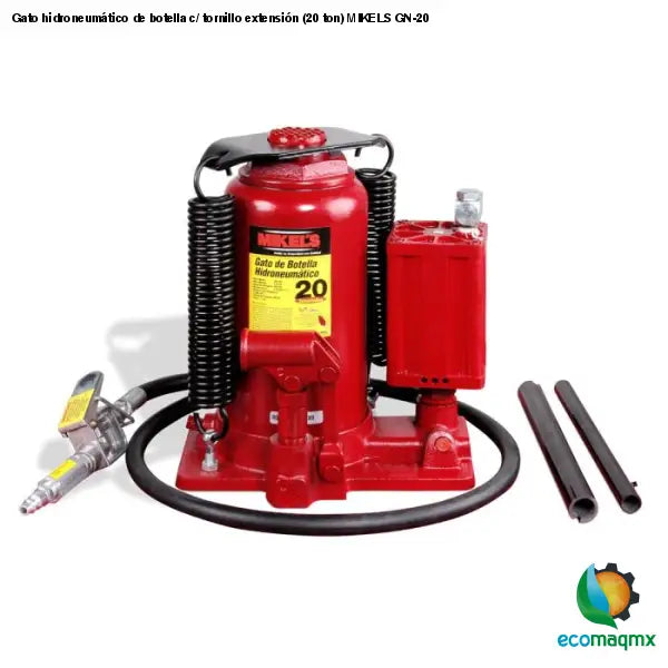 Gato hidroneumático de botella c/ tornillo extensión (20