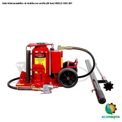 Gato hidroneumático de botella con carrito (20 ton) MIKELS