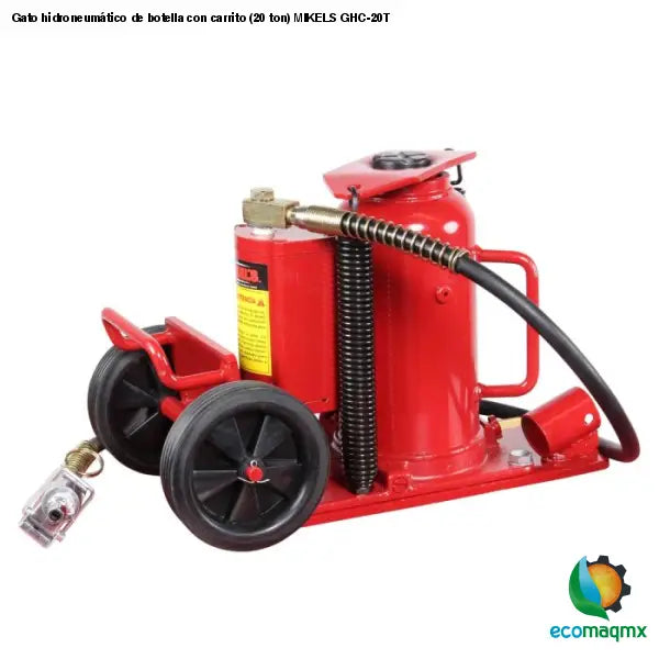 Gato hidroneumático de botella con carrito (20 ton) MIKELS