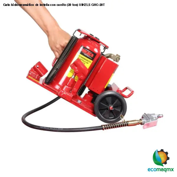 Gato hidroneumático de botella con carrito (20 ton) MIKELS