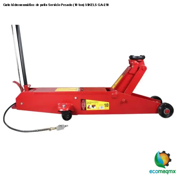 Gato hidroneumático de patín Servicio Pesado (10 ton) MIKELS