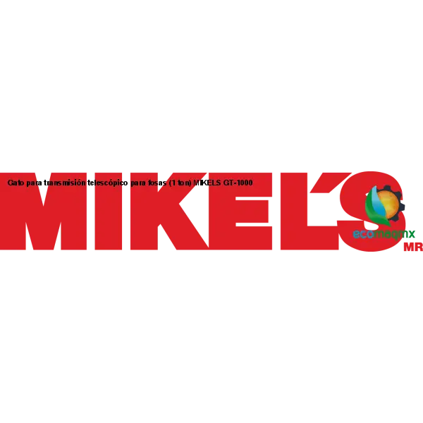 Gato para transmisión telescópico para fosas (1 ton) MIKELS