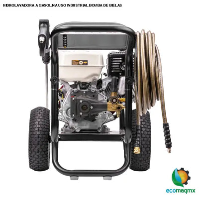 HIDROLAVADORA A GASOLINA USO INDUSTRIAL BOMBA DE BIELAS
