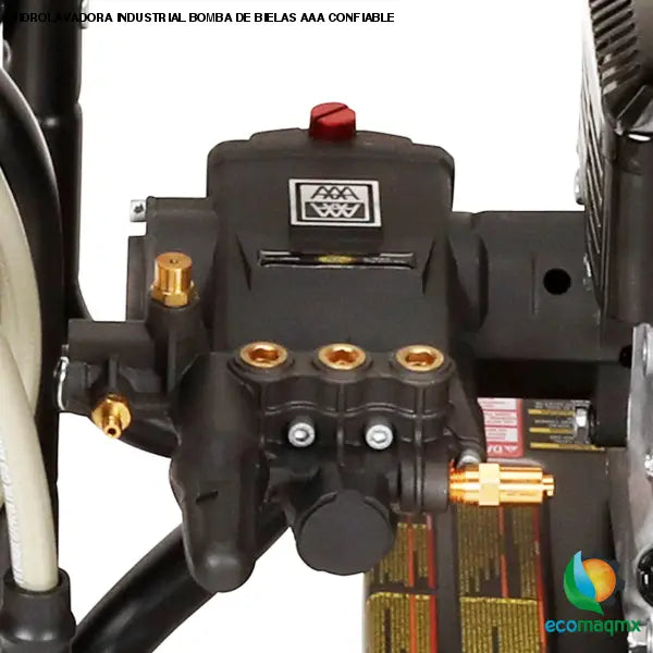 HIDROLAVADORA INDUSTRIAL BOMBA DE BIELAS AAA CONFIABLE