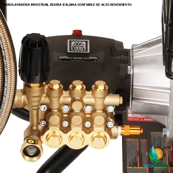 HIDROLAVADORA INDUSTRIAL BOMBA ITALIANA CONFIABLE DE ALTO