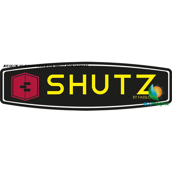 JUEGO DE SUJECION 1/4 BLISTER SHUTZ JGOS14 SHUTZ