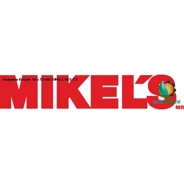 Manguera Resorte 1/4 × 7.5 mts MIKELS MES-7.5