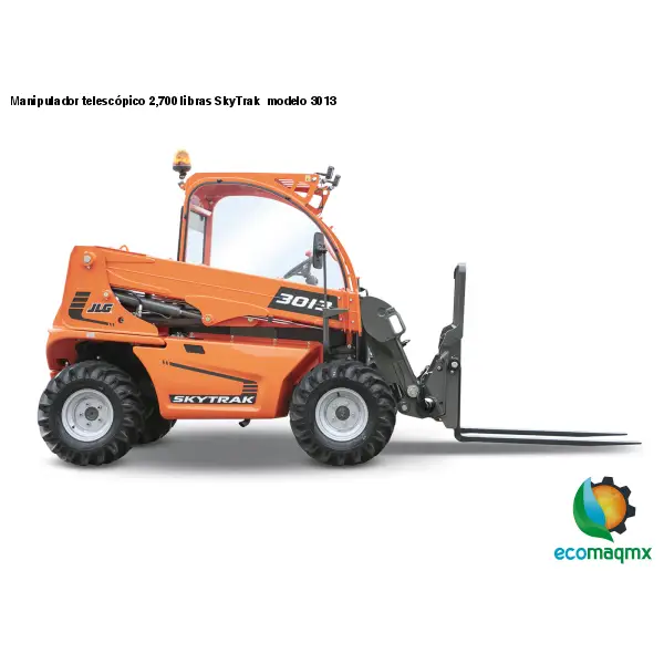 Manipulador telescópico 2,700 libras SkyTrak modelo 3013 -