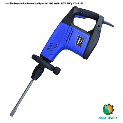 Martillo Demoledor Rompedor Hyundai 1500 Watts 110V 16Kg