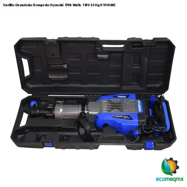 Martillo Demoledor Rompedor Hyundai 1700 Watts 110V 25 Kg