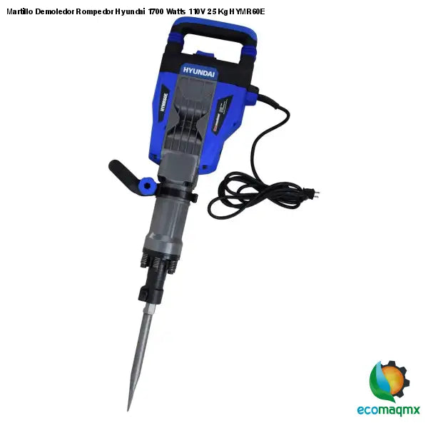 Martillo Demoledor Rompedor Hyundai 1700 Watts 110V 25 Kg