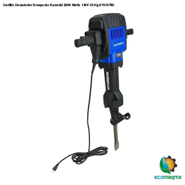 Martillo Demoledor Rompedor Hyundai 2200 Watts 110V 35 Kg