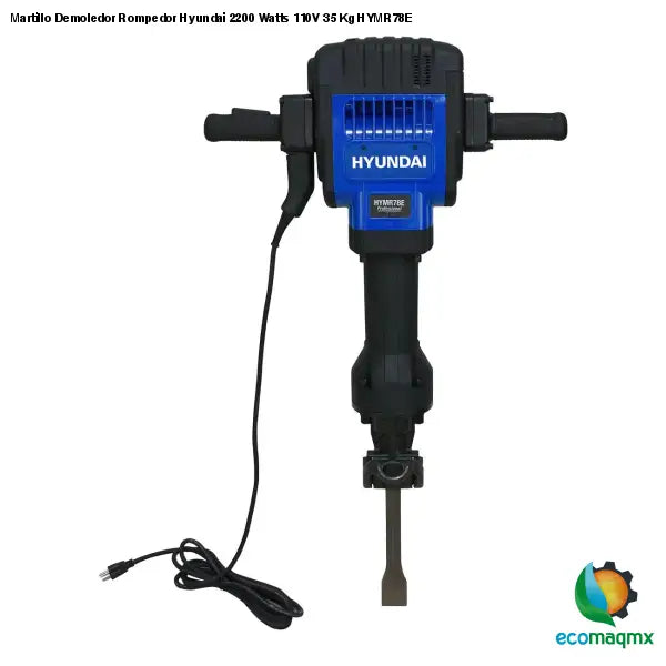 Martillo Demoledor Rompedor Hyundai 2200 Watts 110V 35 Kg