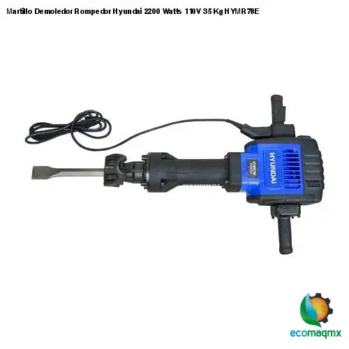Martillo Demoledor Rompedor Hyundai 2200 Watts 110V 35 Kg